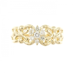 Nhẫn kim cương K18YG 0.15CT 671271