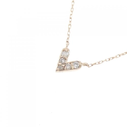 K10PG Dây chuyền kim cương hình trái tim 0.05CT - Hàng hiệu Chính hãng 858381