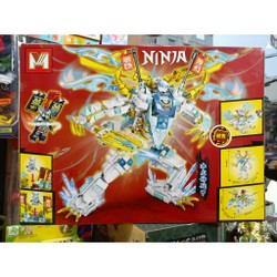 Đồ chơi lắp ráp chủ đề Ninja rồng trắng MG1605 149664