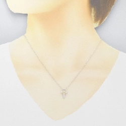 K18WG/K18YG Dây chuyền đeo cổ - Hàng hiệu Authentic 865135