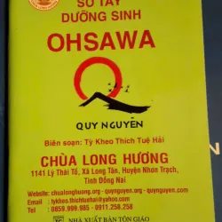 sổ tay dưỡng sinh OHSAWA