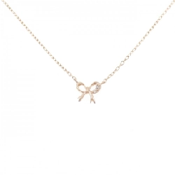 K10PG Ruy băng Dây chuyền kim cương - Hàng hiệu Chính hãng