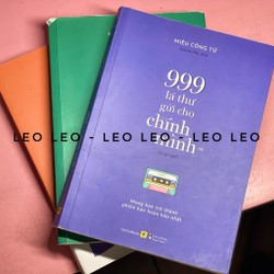 Combo 3 quyển Sách 999 Lá Thư Gửi Cho Chính Mình phiên bản song ngữ Việt Trung