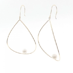 Bông tai ngọc trai Akoya K18YG 6.2mm - Hàng hiệu Chính hãng 874820