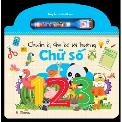 Chuẩn bị cho bé tới trường - Chữ số (kèm bút viết/xóa) (HH) Mới 100% HCM.PO Độc quyền - Thiếu nhi 344796