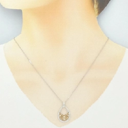 K18PG/K18WG Dây chuyền kim cương 0.20CT - Hàng hiệu Chính hãng 859281