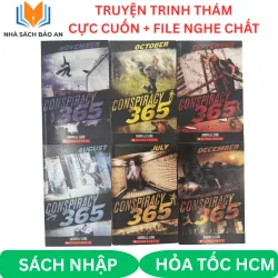 truyện trinh thám - Conspiracy 365 6 cuốn tặng file nghe, truyện hấp dẫn cho bé