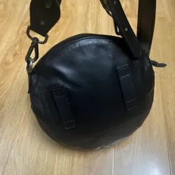 Túi nữ phom tròn 19x6 da thật 2hand 996732