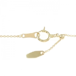 K18YG Dây chuyền kim cương 0.514CT E SI2 cắt oval - Hàng hiệu Authentic 873307