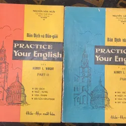 PRACTICE Your English, fart I-II, in năm 1963, Hiếu Học xuất bản