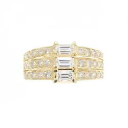 Nhẫn kim cương K18YG 1.01CT - Hàng hiệu Authentic 848337