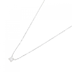 PT950 Solitaire Diamond Necklace - Hàng hiệu Authentic 861752