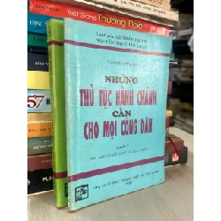 Những thủ tục hành chánh cần cho mọi công dân - Lê Thành Kính, Nguyễn Thị Châu Loan 929232