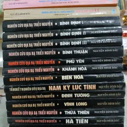 NGHIÊN CỨU ĐỊA BẠ TRIỀU NGUYỄN - NGUYỄN ĐÌNH ĐẦU 354986