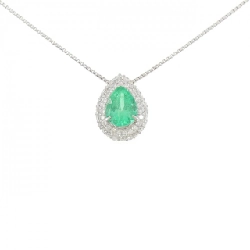 Dây chuyền Emerald PT900/PT850 2.30CT - Hàng hiệu Chính hãng
