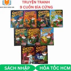 Truyện tranh - Geronimo Stilton Reporter graphic novels 9 books hardcover