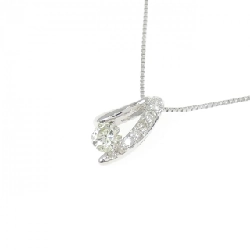 K18WG Dây chuyền kim cương 0.184CT - Hàng hiệu Chính hãng 862066