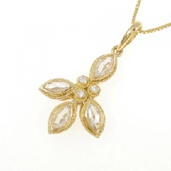 K18YG Dây chuyền kim cương 0.80CT - Hàng hiệu Chính hãng 857026