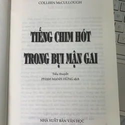 TIẾNG CHIM HÓT TRONG BỤI MẬN GAI - COLLEEN MCCULLOUGH 560385