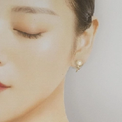 Bông tai ngọc trai Akoya K18YG 7.3mm - Hàng hiệu Chính hãng 873524