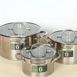 Kalite KL351 – Bộ nồi inox 304 cao cấp cho gia đình