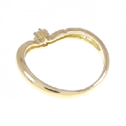 Nhẫn kim cương K18YG 670622