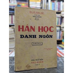 Hán học danh ngôn - Trần Lê Nhân biên dịch