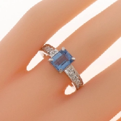 Nhẫn Aquamarine PT900 1.70CT 670117