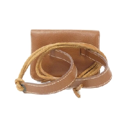 【Vintage】Túi đeo hông Hermes màu xanh 609838