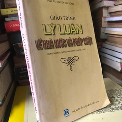 Giáo trình lý luận về nhà nước và pháp luật dùng cho đào tạo ĐH và sau ĐH Luật 306809