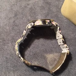 Đồng hồ nam hiệu ICE thương hiệu Bỉ, phiên bản hoa mẫu đơn bằng gốm độc đáo 751904