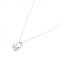 4゜C Hình trái tim - Dây chuyền ngọc opal tổng hợp - Hàng hiệu Authentic 843866