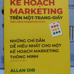 Sách: Kế hoạch Marketing trên một trang giấy - Allan Dib (A2) 589823