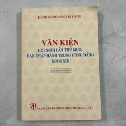 Văn kiện hội nghị lần thứ 10 ban chấp hành trung ương đảng khóa XIII