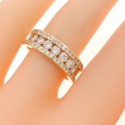 Nhẫn kim cương K18YG 0.80CT 673532