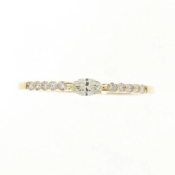 【Sản phẩm mới】Nhẫn kim cương K18YG 0.15CT 669564