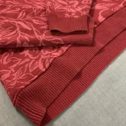 Áo len nữ tay dài màu đỏ 729196