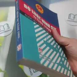 Bộ Luật Hình Sự Năm 1999  Được Sửa Đổi, Bổ Sung 2009 727364