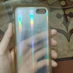 Ốp nhựa cứng iPhone 6 trong suốt pha 7 sắc cầu vồng 493772