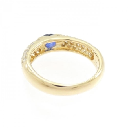 Nhẫn Sapphire K18YG 0.63CT - Hàng hiệu Chính hãng 850464