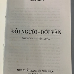 ĐỜI NGƯỜI ĐỜI VĂN - NGÔ THẢO 508889