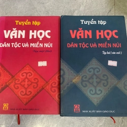 Tuyển tập văn học dân tộc và miền núi (tập 1 + 2)