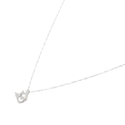 K18WG Dây chuyền kim cương 0.08CT - Hàng hiệu Chính hãng 857729