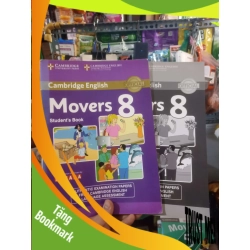 (TẶNG BOOKMARK) Movers 8 Student's book + answer viết chì mới 80% Sách tự học tiếng Anh RBK2702