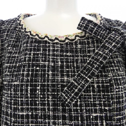 Jacket không cổ CHANEL LOOK35 P78887V68997 632514