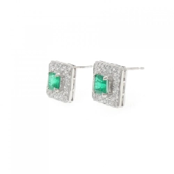 PT900 Bông tai Emerald 1.28CT - Hàng hiệu Chính hãng 867106