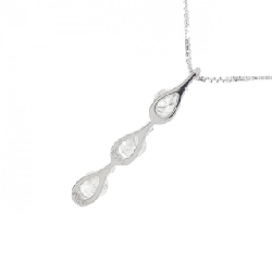 K18WG Dây chuyền kim cương ba viên 0.50CT - Hàng hiệu Chính hãng 861352