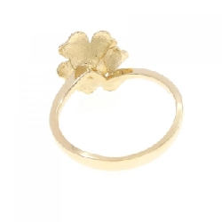 Nhẫn kim cương K18YG hoa 671630