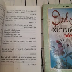 2 quyển DANH NGÔN CON NGƯỜI VÀ XỬ THẾ.  960674