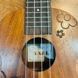 Đàn Ukulele nhỏ, hoạ tiệt hoa, gỗ đẹp 195938